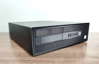 Hp Elitedesk 800 G1 i5 4570 4.Gen 16Gb Ddr3 256Gb SSD O/B Vga Masaüstü Bilgisayar(Yatay 2.El) 22
