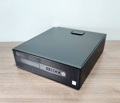 Hp Elitedesk 800 G1 i5 4570 4.Gen 16Gb Ddr3 256Gb SSD O/B Vga Masaüstü Bilgisayar(Yatay 2.El) 22