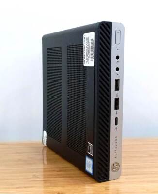 Hp Elitedesk 800 G4 i5 8.Gen 8Gb Ddr4 256Gb SSD O/B Vga Wın 10 WİFİ Masaüstü Bilgisayar(MİNİ PC) - 4