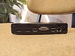 Hp EliteDesk 800 G5 i5 9.Gen 8Gb Ddr4 256GB NVMe O/B DP/VGA Masaüstü Bilgisayar(Ultra Slim Mini PC 2.EL) - Hp (3)
