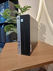 HP PRODESK 405 G4 SFF AMD RYZEN 5 PRO 2400G 8 GB RAM 256 GB M.2 NVME VGA/DP MASAÜSTÜ BİLGİSAYAR ( YATAY KASA ) - 2.EL HP (1)