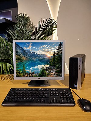 HP PRODESK 405 G4 SFF AMD RYZEN 5 PRO 2400G 8 GB RAM 256 GB M.2 NVME VGA/DP MASAÜSTÜ BİLGİSAYAR ( YATAY KASA ) - 1