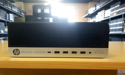 HP PRODESK 405 G4 SFF AMD RYZEN 5 PRO 2400G 8 GB RAM 256 GB M.2 NVME VGA/DP MASAÜSTÜ BİLGİSAYAR ( YATAY KASA ) - 2