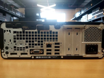 HP PRODESK 405 G4 SFF AMD RYZEN 5 PRO 2400G 8 GB RAM 256 GB M.2 NVME VGA/DP MASAÜSTÜ BİLGİSAYAR ( YATAY KASA ) - 4