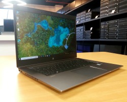 HP Zbook Studio G5 i7 9850H 16Gb Ddr4 512Gb M2 Nvme O/B HDMI Type-C Win10 15.6