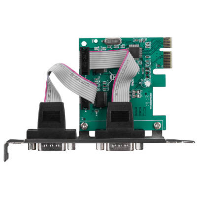 Hytech HY-EX2 2 Port RS232 PCI-E Seri Bağlantı Kartı - 1