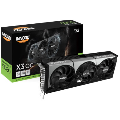 INNO3D RTX5080 X3 OC 16GB GDDR7 256Bit 3xDp 1xHdmi Ekran Kartı - Inno3D