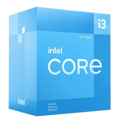Intel i3 12100F 3.30Ghz 12Mb 4 Çekirdek 1700P Box İşlemci - 1