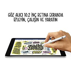 iPad 9.Nesil 64GB Wi-Fi 10.2''Retina Ekran iPadOS Tablet Space Gray - 5