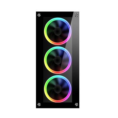 Kallinga F8 4x Raınbow Fan USB 3.0 400W ATX Gaming Bilgisayar Kasası - 2