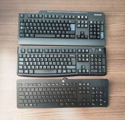 2.EL KARIŞIK MARKA USB KABLOLU KLAVYE (2.EL) - 1