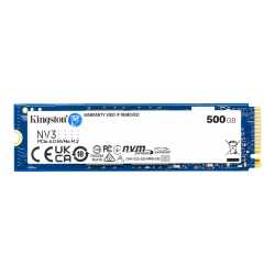 Kingston Nv3 Snv3s 500gb 5.000/3.000mb/s Gen 4x4 NVME M.2 SSD - Kingston