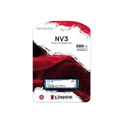 Kingston Nv3 Snv3s 500gb 5.000/3.000mb/s Gen 4x4 NVME M.2 SSD - Kingston (2)
