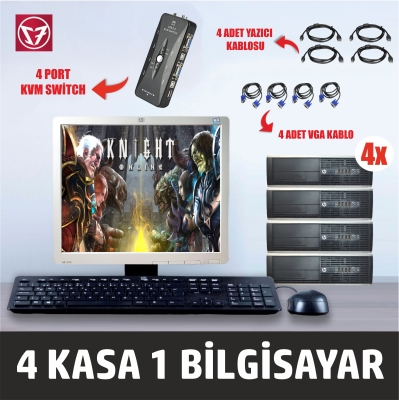 Knight Online 4'LÜ SET i5 3.Nesil 16 RAM 128SSD KVMLİ FARM PAKET - 1