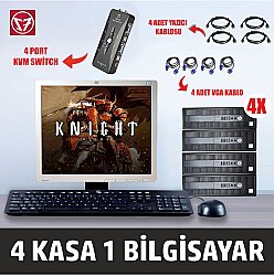 Knight Online 4'LÜ SET i5 4.Nesil 8 RAM 256SSD KVMLİ FARM PAKET - 1