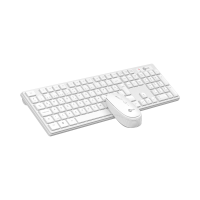Lecoo KM2001 Kablosuz Türkçe Q Klavye & Mouse Set Beyaz - 3