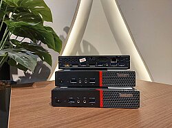 LENOVO M920s i5 9.Nesil 16GB Ram 256 GB M.2 Nvme DP/VGA WİN10 Pro Masaüstü Bilgisayar ( 2.EL MİNİ PC )+27