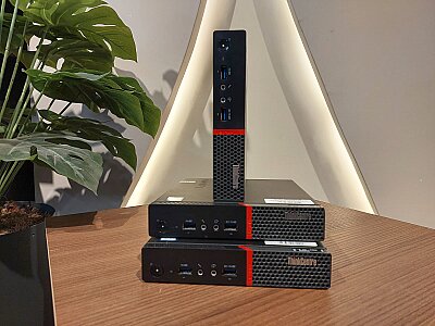 LENOVO M920s i5 9.Nesil 16GB Ram 256 GB M.2 Nvme DP/VGA WİN10 Pro Masaüstü Bilgisayar ( 2.EL MİNİ PC )+27