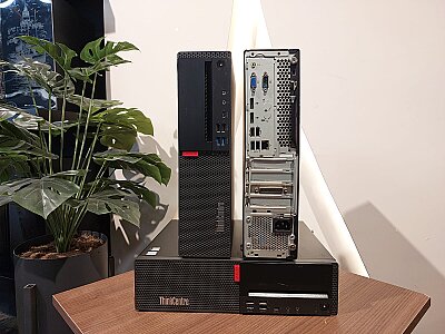 LENOVO M920s i5 9.Nesil SFF 16GB Ram 512GB M.2 Nvme DP/VGA WİN10 Pro Masaüstü Bilgisayar ( 2.El Yatay Kasa ) - 3