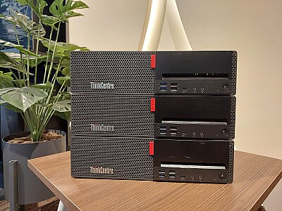 LENOVO M920s i5 9.Nesil SFF 16GB Ram 512GB M.2 Nvme DP/VGA WİN10 Pro Masaüstü Bilgisayar ( 2.El Yatay Kasa ) - 4
