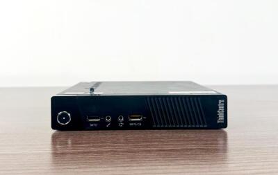 Lenovo M93P i5 4.Nesil 8 GB Ram 128 GB SSD DP/VGA Win10 Masaüstü Bilgisayar ( Ultra Silim) Mini Pc - 1