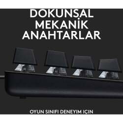 Logitech G413 TKL SE 920-010564 Tactile Switch Kablolu Mekanik Oyuncu Klavyesi - LOGİTECH (1)