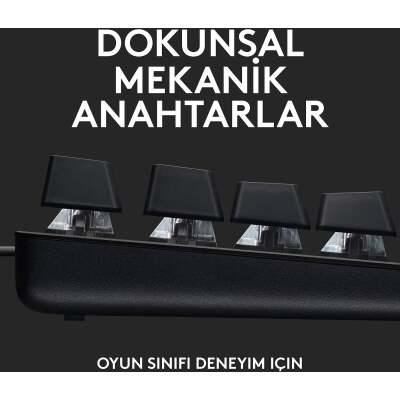 Logitech G413 TKL SE 920-010564 Tactile Switch Kablolu Mekanik Oyuncu Klavyesi - 2