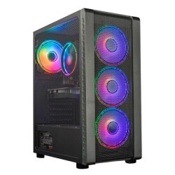 Master Yi 4x ARgb Kumandalı USB 3.0 400W ATX Mesh Panel Gaming Bilgisayar Kasası Outlet - Turbox