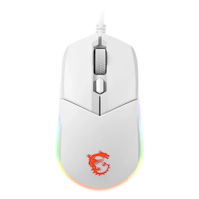 MSI Clutch GM11 White RGB Kablolu Gaming Mouse - 2