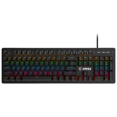 MSI Forge GK300 RGB Red Switch Kablolu Mekanik Oyuncu Klavyesi - 1