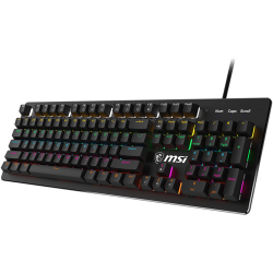 MSI Forge GK300 RGB Red Switch Kablolu Mekanik Oyuncu Klavyesi - MSI (2)