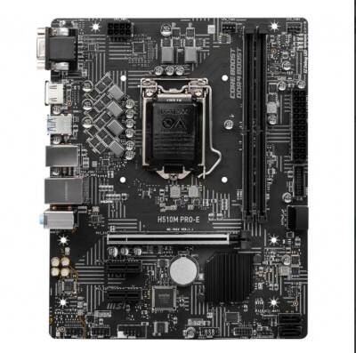 Msi H510M PRO-E Sata Ddr4 3200MHz Usb 3.2 Vga Hdmi Ses G.Lan 1200P Anakart - 2