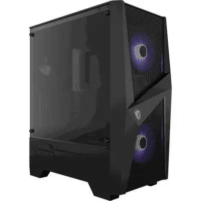MSI MAG Forge 100M Temperli Cam RGB ATX Mid Tower Kasa - 1
