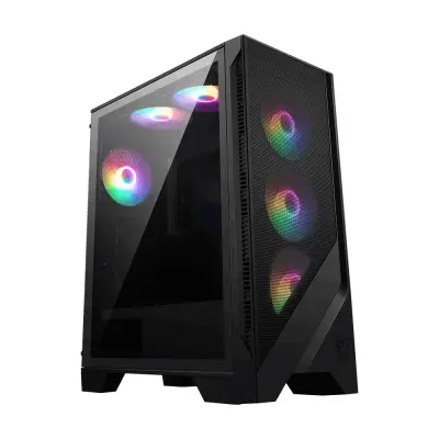 MSI MAG Forge 120A Airflow Temperli Cam Rainbow RGB ATX Mid Tower Kasa - 2