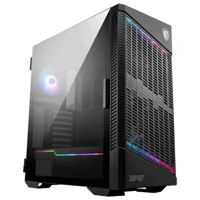 MSI MPG Velox 100P Airflow Temperli Cam RGB ATX Mid Tower Kasa - 1
