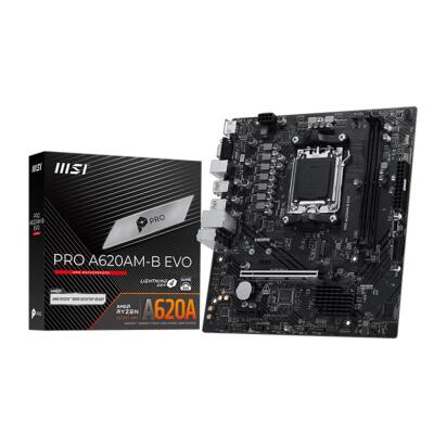 MSI PRO A620AM-B EVO AMD AM5 DDR5 6800(OC) HDMI VGA M2 mATX Anakart - 1