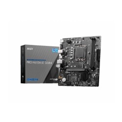 Msi Pro H610M-E M.2 Sata Ddr4 3200MHz Usb 3.2 Vga Hdmi Ses G.Lan 1700P Anakart - 1