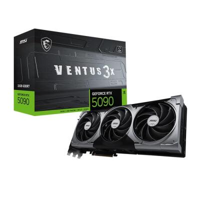 MSI RTX5090 32G Ventus 3X OC G5090-32V3C 512 Bit GDDR7 32GB Ekran Kartı - 1