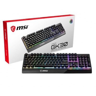 MSI Vigor GK30 RGB Kablolu Oyuncu Klavyesi - 2