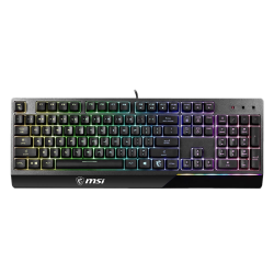 MSI Vigor GK30 TR RGB Kablolu Gaming Klavye - 1