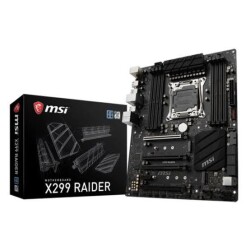 Msi X299 Raider Sata.M2 Ddr4 4266MHz Usb 3.1 Ses G.Lan soket 2066 x serisi Anakart - 4