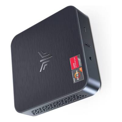 NiPoGi AM02 PRO AMD Ryzen 7 5700U 16GB 512GB SSD DP/HDMI/Type-C/Wi-Fi 6/Bluetooth 5.2 Mini PC - 3