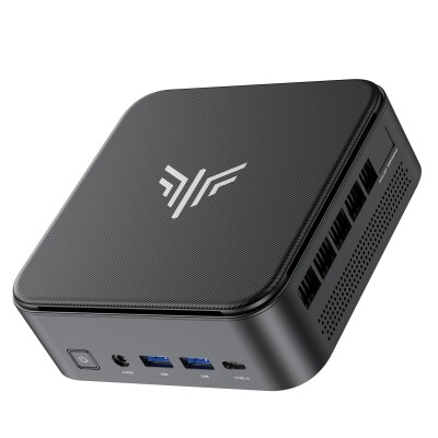 NiPoGi AMD-E3B-3 AMD Ryzen 7 6800H 32GB DDR5 Ram 512GB SSD Wi-Fi 6/ BT 5.2 WINDOWS 11 Mini PC - 1