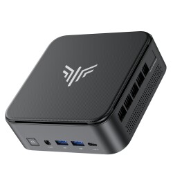 NiPoGi AMD-E3B-3 AMD Ryzen 7 6800H 32GB DDR5 Ram 512GB SSD Wi-Fi 6/ BT 5.2 WINDOWS 11 Mini PC - 1