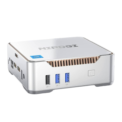 NiPoGi GK3 Plus Peak N150 Intel Alder Lake 12.Nesil 16GB DDR4 256GB NVMe WiFi 5 BT 4.2 W11 Mini PC - 2