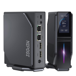 Nipogi S1-x2 N100 12.Nesil 32GB DDR4 Ram 1TB NVMe WiFi 6 BT 5.2 LCD Ekranlı WIN11 PRO Mini PC - NiPoGi (2)