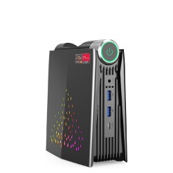 NiPoGi S3A-1 AMD Ryzen 5 7430U 32GB DDR4 Ram 512GB NVMe WiFi 6 BT 5.2 WIN11 PRO Mini PC - 1