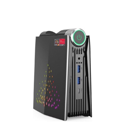 NiPoGi S3A-1 AMD Ryzen 5 7430U 32GB DDR4 Ram 512GB NVMe WiFi 6 BT 5.2 WIN11 PRO Mini PC - 1