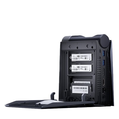 NiPoGi S3A WorkPro AMD Ryzen 5 7430U 8GB DDR4 512GB NVMe DP Type-C Wi-Fi 6 BT 5.2 W11 Mini PC - 4