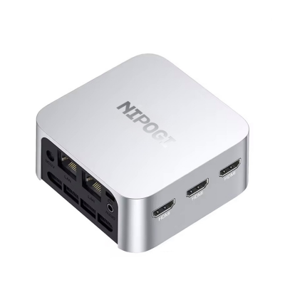 NiPoGi T8 PLUS N100 Intel Alder Lake 12.Nesil N100 16GB DDR5 512GB NVMe WiFi 5 BT 4.2 WIN11 Mini PC - 2
